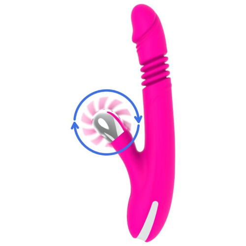 Diversia Bunny Up & Down Vibrator, roze 1