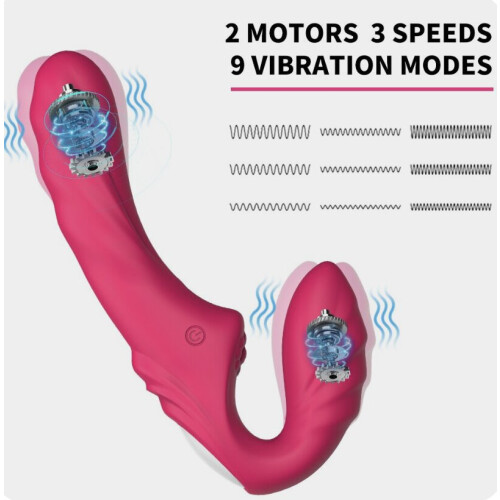 Simulátor penisu - Strap-On vibrátor 2