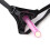 Phallus Imitator Dark Red Brand με ζώνη 13,5 cm, ροζ 1