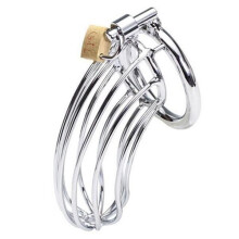 Κλουβί πέους Κλειδαριά πέους Cock Cage, 4 cm