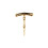 Luxe RVS Urethrale Plug, Goud 1