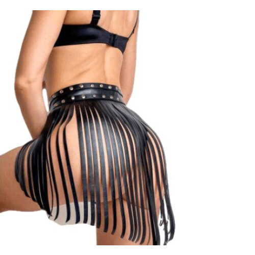 Rollenspel sexy leren rok