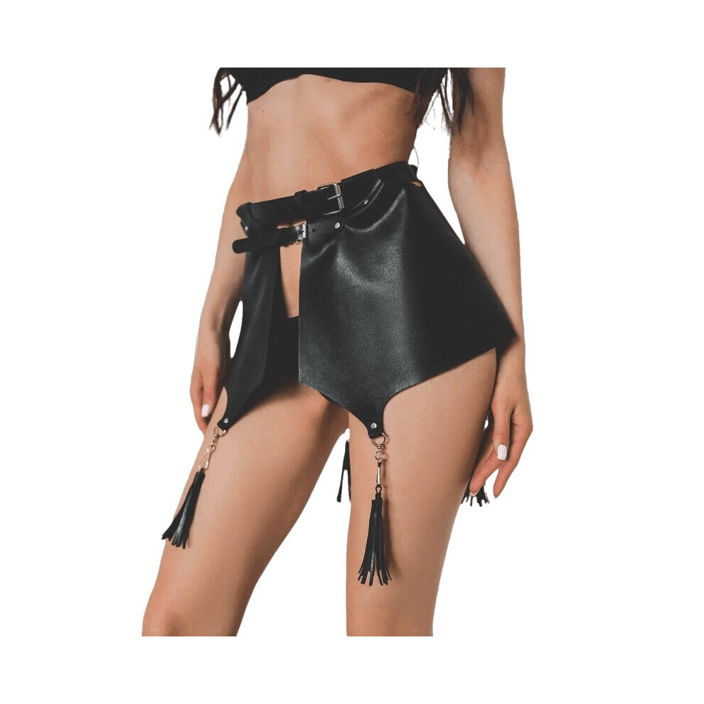 Jupe BDSM en cuir sexy Jupe séduisante