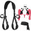 BDSM ρυθμιζόμενη ζώνη & αποσπώμενες χειροπέδες 1
