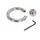 Δαχτυλίδι πέους Kyoto Steel Ball C-Ring Hex, Ασημί 4