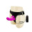 Falcon imitator Home Strap-on, 15 cm, μωβ 2