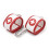 Fixatie set Ohmama, 3 stuks, rood/wit 8