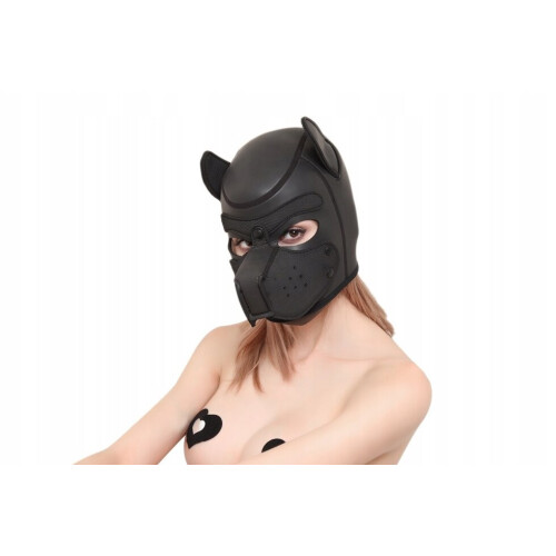 Masker, zwart 1