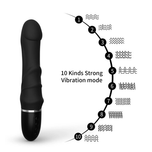 Vibratore Louis, nero 1
