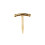 Luxe RVS Urethrale Plug, Goud 1