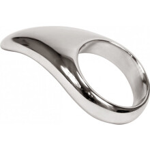 Δαχτυλίδι πέους Kyoto Steel Teardrop Cockring, Ασημί