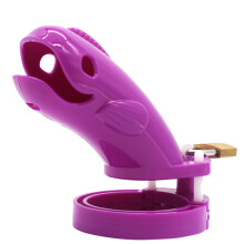Cintura di castità, viola