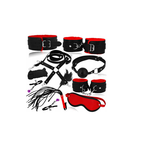 Set BDSM Lelex, nero 1