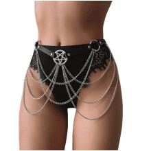 Cintura BDSM in pelle Cintura a stella