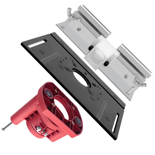 Kit de levage de précision pour défonceuse avec plaque d'insertion de table de défonceuse, levage maximal de 70 mm, outils de gravure pour moteurs de 64 à 66 mm de diamètre