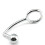 Πρωκτικός γάντζος με δακτύλιο πέους Anal Hook, 50mm 1