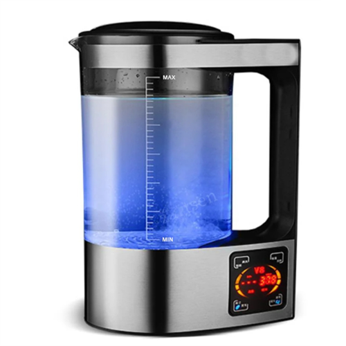 Rich Hydrogen Water Bottle Water Ionizer Machine Water Filter EU Plug