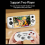Konsola do gier E6 32 GB, ponad 6000 gier do PS1 N64 A 2