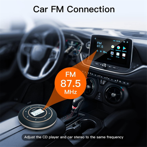 C105 Przenośny odtwarzacz CD do domu i samochodu 1