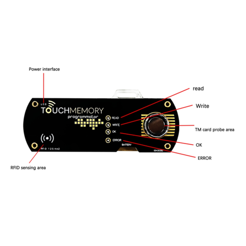 TM Αντιγραφέας RFID και Κλειδιά Μνήμης RW1990 RW2000 Αντιγραφή iButton 2