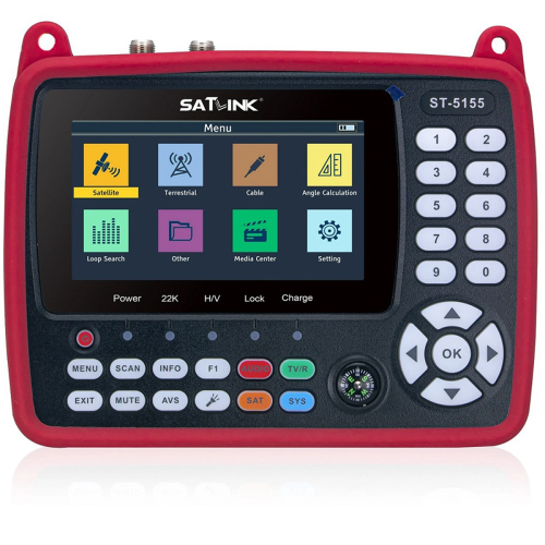 MPEG4 265 Satellite Signal Finder 4.3 Inch Screen EU PLUG 2