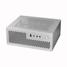 Θήκη υπολογιστή A09 HTPC Mini ITX Gaming PC, Ασημί