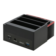 Stacja dokująca All-in-One z dwoma zatokami i dyskami twardymi USB 3.0, wtyczka EU