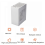 A07 Mini ITX Case per computer Chassis HTPC Host Case Desktop Bianco 7
