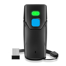 Mini scanner de codes-barres 2D sans fil Bluetooth