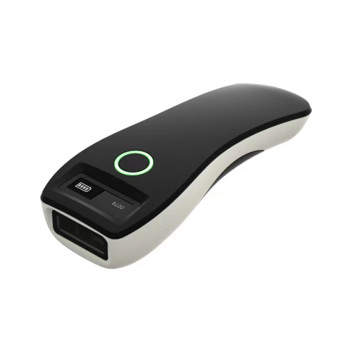 Leitor de código de barras HBA-W6 sem fio 1D/2D CMOS (branco) 1