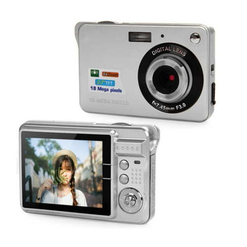 18MP HD Digital Camera with 2.7 inch LCD Screen, Rechargeable Battery 1
