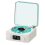 New Retro Alarm Clock Record Player Portable Subwoofer White 4