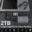 2 in 1 CFexpress Type B SD Card Reader CFexpress Reader USB3.2 10Gbps 2
