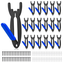 18 Pcs European Deer Skull Wall Mount Hanger, Heavy Duty Mount Hanger
