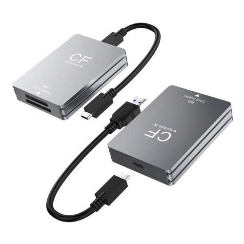 2 in 1 CFexpress Type A SD Card Reader USB 3.2 10Gbps 1