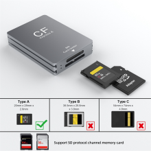 2 in 1 CFexpress Type A SD Card Reader USB 3.2 10Gbps