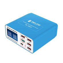 RL-304P Inteligentna cyfrowa ładowarka USB z 6 portami do wszystkich tabletów, wtyczka EU