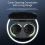 F2 Wireless Bluetooth Headset Over-Ear Sports Headset -White 2