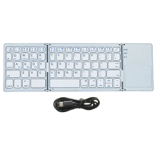 Teclado Bluetooth para iOS/Android/Tablet - Prata