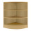 Comptoir de Ventes Verouillables MDF Érable LED Ensemble Harmonia B900 C900 LM60 6