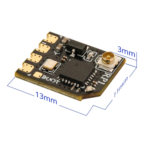 Νανο-δέκτης RP1 2.4Ghz ExpressLRS ELRS με κεραία σε σχήμα Τ 2
