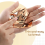 1200 Sheets Sheets for Arts Decoration Handcrafts Nails 4