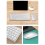 Wireless Keyboard and Mouse Kit for IOS/Android/ Gray 6