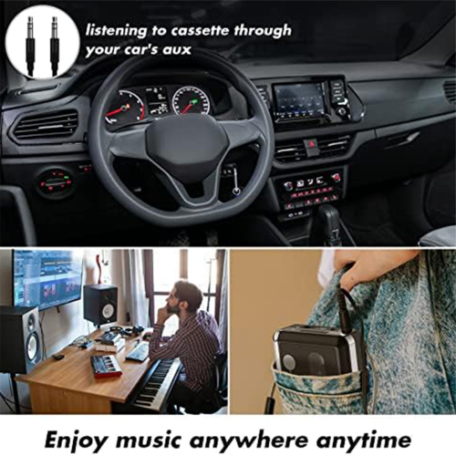 Lecteur de cassettes portable USB, convertisseur audio cassette vers MP3 2