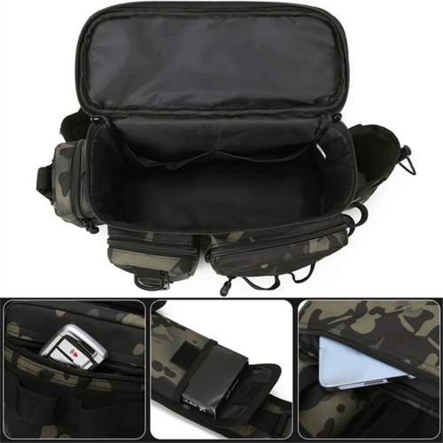 Fishing Tackle Backpack Lure Box Gear Storage Bag C 2