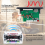 DIY Bluetooth Speaker Kit USB Mini Home Sound Amplifier(Black) 7