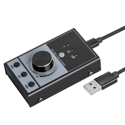 Controlador de volume multimídia para placa de som e interface de áudio para computador 1