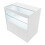 Comptoir de Ventes Verouillables MDF Blanc LED Ensemble Harmonia B900 C900 LM60 5
