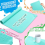 3-Pack Silicone Mats for Crafts, Raised Side Silicone Painting Mats 3