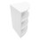 Comptoir de Vente Verouillable MDF Blanc LED Ensemble Harmonia B1200 C1200 LM60 9